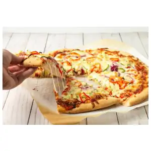 Pizza de jamón miniatura 4