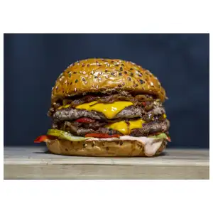 Burger de Jamón y Queso miniatura 1